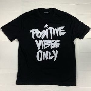 Sean John Positive Vibes only Graphics t-shirt Black Medium